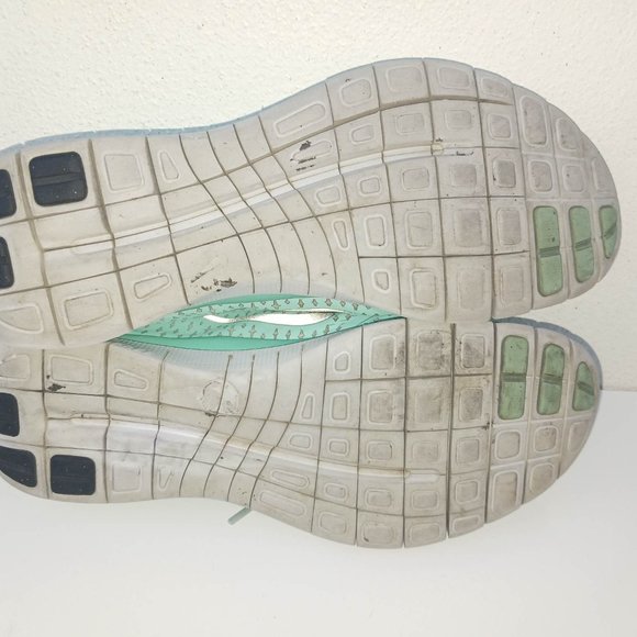 Nike Women's Size 9.5 Blue Mesh Trail Running Shoes Sneakers - Picture 9 of 11